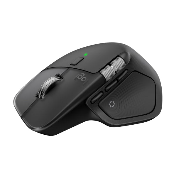 Logitech MX Master 4 Ergonomic Wireless Mouse with Advanced Performance Haptic Feedback, Bluetooth, Black, 910007560